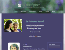 Tablet Screenshot of blithespirits.net